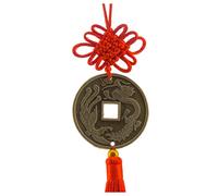 Pendentif numismatique dragon et phénix