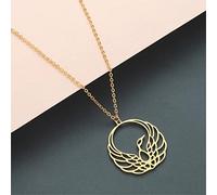 Pendentif Oiseau Charme Collier Origami Phoenix Pendentif Collier Chaîne en Or Collier Femmes Animal Bijoux Accessoires Hommes Collier Bijoux Fête Cadeaux De Noël