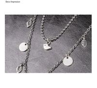 Rayher Hobby 22775616 Lot de 6 mini pendentifs en métal en forme d'oiseau Doré 8 x 5 mm