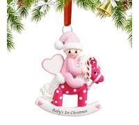 Pendentif Ornement d'arbre | Décor Festif Saisonnier pour Intérieur,Premier Pendentif de Sapin de Noël,pour Maison, Appartement, Chambre d'enfant, Hôtel, Chambre, Salon, Jardin, Cour,