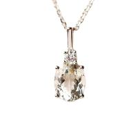 Pendentif ovale facetté en améthyste naturelle verte de 13 x 7 mm, collier ovale en argent sterling 925 avec chaîne en câble de 45 cm, paix, guérison spirituelle, soulagement du stress, chakra du