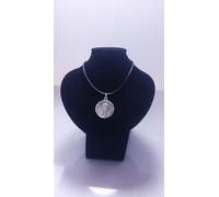 Pendentif Padre Pio en Argent - Symbole de Protection et de dévotion Religieuse