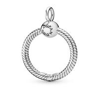 Pendentif - Pandora - 398296 - Argent sterling - Oxyde de zirconium - Gris