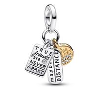 Pendentif - PANDORA - 763436C01 - Bicolore - Zirconia Cubique - Femme