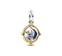 Pendentif - Pandora - Mickey Mouse Charm 762955C01 - Métal - Mixte - Lune Rotative