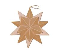 Pendentif Papier mâché étoile avec Volume 25 cm.