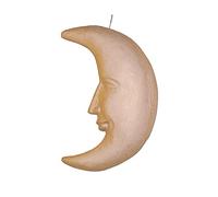 Pendentif Papier mâché Lune 60 cm.