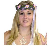 Pendentif Peace And Love Metal Assorti - Argent or G