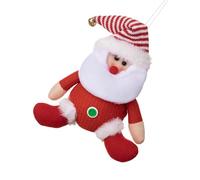 Pendentif Père Noël - Décorations de sapin de Noël - Renne de bureau - Ornement à suspendre pour les fêtes de fin d'année, décoration d'arbre de Noël, fournitures de fête de Père