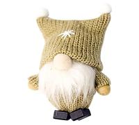 Pendentif Père Noël pour sapin de Noël - Sans visage - Petit pendentif en feutre - Décoration de Noël - Nain de Noël - Décoration de table - Nain de Noël (D)