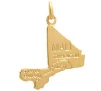 Pendentif plaqué or Mali