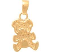 Pendentif plaqué or ourson II