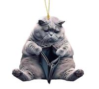 Pendentif plat 2D en forme de chat - Pendentif plat portable | Décoration de sac à dos 2D chat à collectionner | Breloque de sac en acrylique | Pendentif en acrylique mignon chat Utilisation