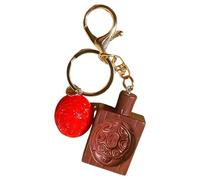 Pendentif porte-clés de bouteille de jus simulé accrocheur conçu pour améliorer l ' engagement des clients et l ' atmosphère du magasin, la décoration du magasin et l ' attraction des clients