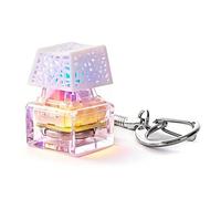 Pendentif Porte-clés, Sept Modes D'éclairage, Son De Mécanique, 7 X 1,8 Cm, Porte-clés Lumineux, Gadget Fidget, Retour Sensoriel Interactif, Pour Adultes, Bureau, École, Voyage, Sac À Dos, Utilis