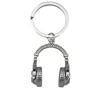 Pendentif Porte-clés Série Musique Tendance Conçu Pour Les Amateurs De Musique À La Recherche D'un Accessoire Unique Et Pratique Porte-clés En Métal Argenté