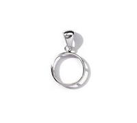 Pendentif porte pièces Argent - 1001 BIJOUX - Pendentif - Diamètre 1.8 cm - Argent 925