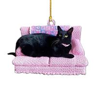 Pendentif Pour ChatsSur Le Canapé Arbre De Noël, Pendentif Pour ChatsEn Acrylique Pour Arbre De Noël,décorationPour ChatsAvec Canapé En Acrylique Arbre | décorationSaisonnière Pour Les Amants