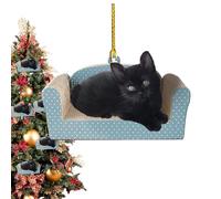 Pendentif Pour ChatsSur Le Canapé Arbre De Noël, Pendentif Pour ChatsEn Acrylique Pour Arbre De Noël,décorationPour ChatsAvec Canapé En Acrylique Arbre | décorationSaisonnière Pour Les Amants