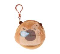 Pendentif pour sac Capibara, porte-clés Capibara - Pendentif pour sac à dos avec animaux en peluche | Porte-clés en peluche Capibara Pendentif jouet réaliste pour animaux en peluche de Noël pour z