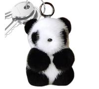 Pendentif pour sac Panda, porte-clés Panda rembourré | Joli jouet en peluche, pendentif pour sac pour enfants, ornements, pendentif pour sac à dos, pendentif clé en peluche pour famille, collègues