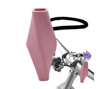 Pendentif pour vase de guidon - Support de fleurs pour motos, accessoires pour vase de guidon, remorque amovible pour moto, décoration de vase géométrique, vase de moto en silicone, vase à fleurs pour