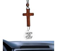 Pendentif pour voiture, décoration religieuse avec motif biblique | Accessoires religieux suspendus pour voiture chrétienne, maison, camion, salon, chambre