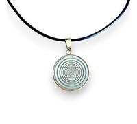 Pendentif radionique MWO Lakhovsky, collier orgone émetteur d'ondes orgonites, collier protecteur EMF, amulette de protection, géométrie sacrée
