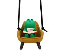 Pendentif Rétroviseur Grenouille, Design Résine Durable, pour Voiture