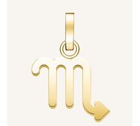 Pendentif Rosefield couleur or Symbole du zodiaque Scorpion