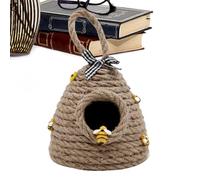 Pendentif ruche faite à la main | Ornements de ruche d'abeille rustique, décoration de bureau pour fermes, maison, cuisine, porche