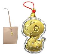 Pendentif serpent chinois - Pendentif à suspendre en année lunaire 2025 | Année des ornements de serpent | 2025 Année du Serpent Ornements suspendus pour le lieu de travail | Décoration d'intérieur