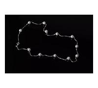 Pendentif Simple Blanc simulé Collier de Perles Cadeaux de Mariage féminin Collares Colliers Ras du Cou pour Femmes chaîne de Bijoux Fête Cadeaux De Noël