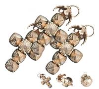 Pendentif sphérique transformable maçonnique miniature, pendentif maçonnique vintage, pendentif sphérique pliable, design transformable de la sphère à la croix. (3Pièce)