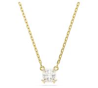 Pendentif Stilla Attract, Taille Carré, Blanc, Placage de ton or OS