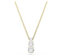 Pendentif Stilla Attract, Taille ronde, Blanc, Placage de ton or OS