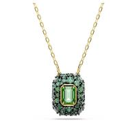 Pendentif Sublima, Taille octogonale, Vert, Doré à l’or 18 carats (750/1000) OS