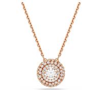 Pendentif Sublima, Taille ronde, Blanc, Doré à l’or rose 18 carats (750/1000) OS