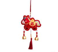 Pendentif sur le thème du lion pour l'année du cheval 2026 célébrant les traditions de la fête du printemps à travers un design de décoration symbolique (F)