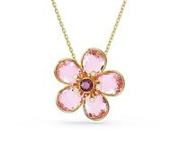 Pendentif - SWAROVSKI - Florere - Cristal - Plaqué or - Jaune et rose