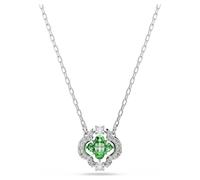 Pendentif Una Angelic, Tailles variées, Vert, Métal rhodié OS