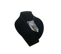 Pendentif Vendu Seul - WLM - Pointe percée en Cristal de Roche semi polie