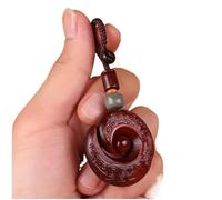 Pendentif Voiture, Wood Good Luck Keychain 12cm(B)
