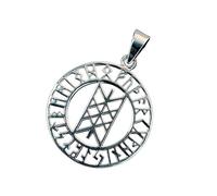 Pendentif Web of Wyrd en argent sterling 925 N° 351