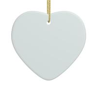 Pendentif WHJSSF en céramique pour sapin de Noël Motif blanc cireux Maisons, centres commerciaux, supermarchés et magasins