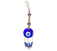pendentif yeux bleus charme du mauvais œil turc décation suspendue à la maison bracelet pendentif charme d'oeil turc collier oeil bleu turc Un verre Blue