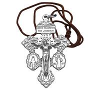Pendentifs croix pour fabrication de bijoux - Collection de pendentifs croix rétro, breloques croix de Jésus-Christ, pendentifs en métal pour bracelets et colliers | Accessoires de bijoux pour