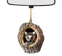 Pendentifs d'arbre de Noël,Pendentif d'arbre en acrylique - Orangs-outans Écureuils Lémuriens Dinosaures Ornement de Noël,Ornement acrylique pour les amoureux des animaux