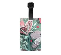 Pendentifs de bagage de valise en forme de cœurs charmants, étiquettes de sac durables pour la reconnaissance facile des sacs essentiels de voyage