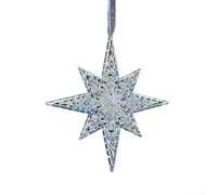 Pendentifs de décoration de sapin de Noël, flocons de neige en acrylique à suspendre en forme de stalactites, pendentifs décoratifs pour lustre d'hiver au pays des merveilles (I)